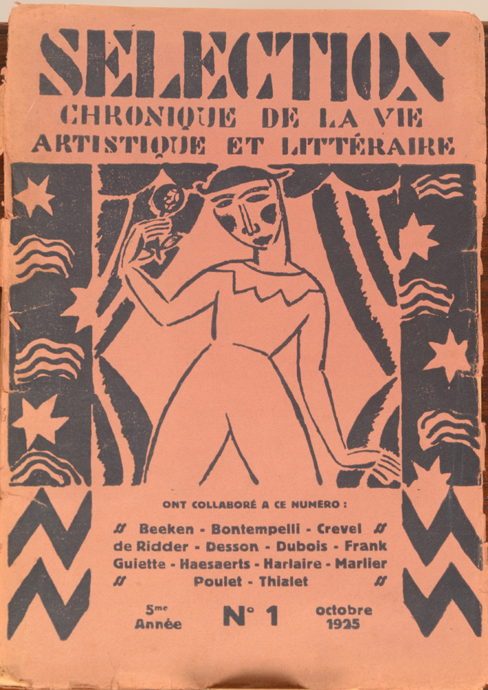 Sélection — La revue d'art expressioniste le plus important de la Belgique, incorporant aussi le surréalisme