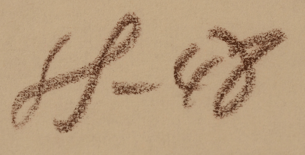 Victor Servranckx — Monogram signature of the artist and date, bottom right