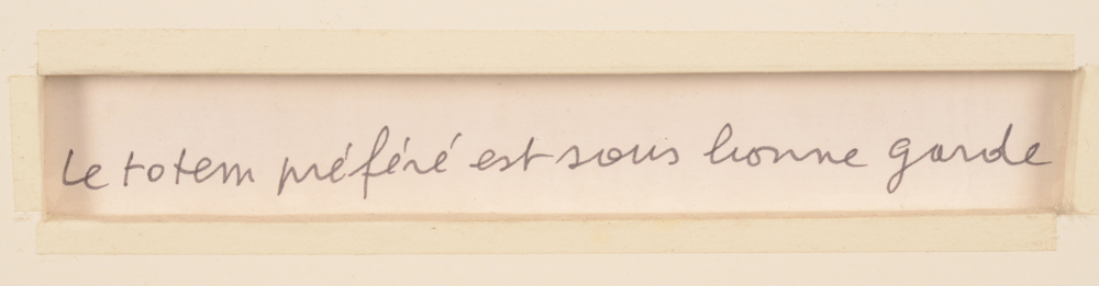 Michel Seuphor — <p>Full title of the work at the back</p>