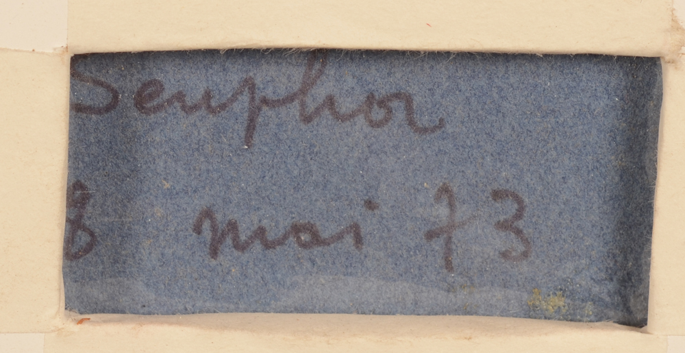 Michel Seuphor — <p>Signature of the artist and date, bottom right</p>