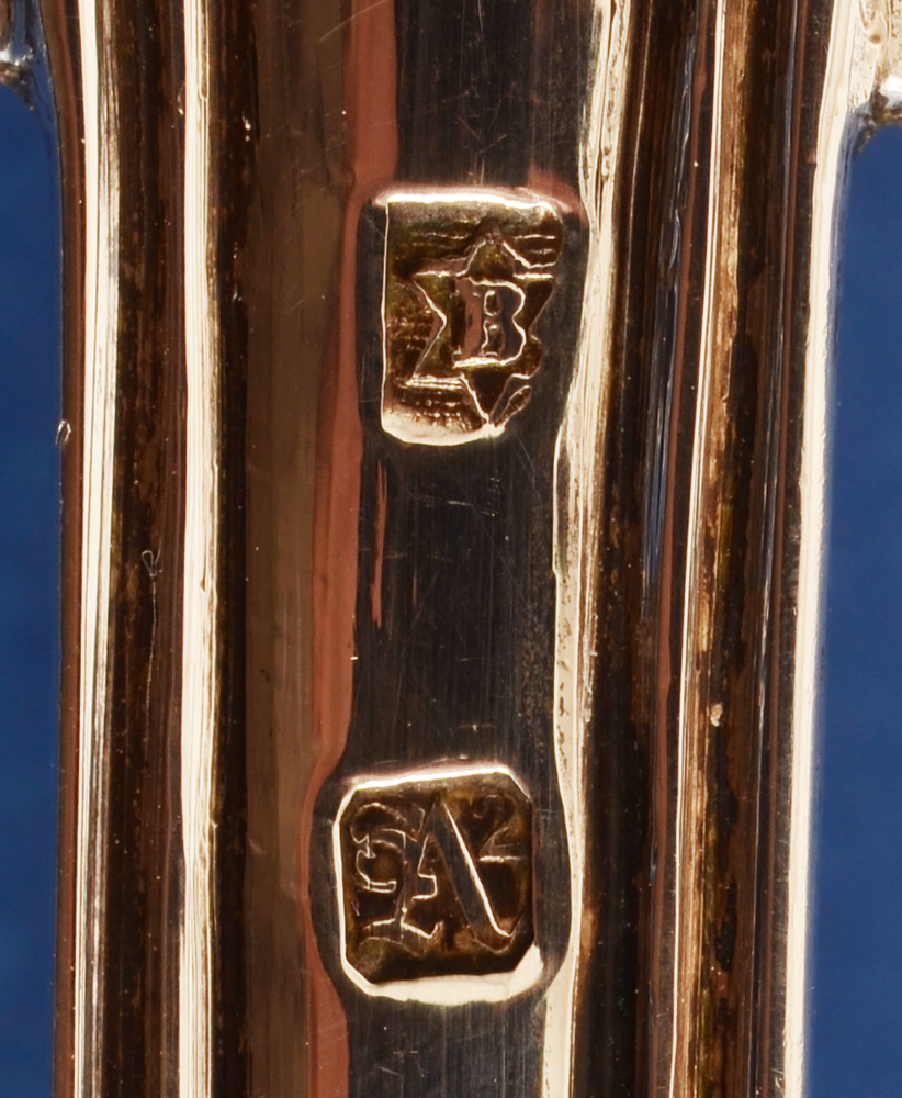 Emile Adolphe Bonnevie — Makers mark and alloy mark for 800/1000