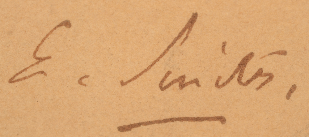 Eugène Smits  — signature of the artist, bottom left