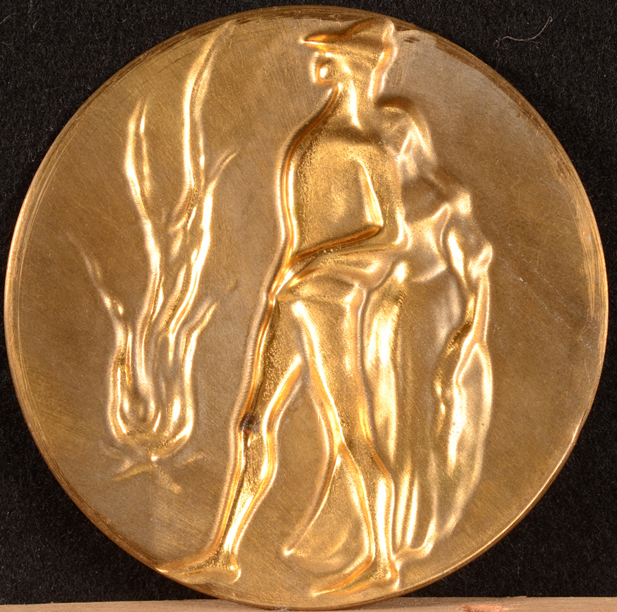 Francine Somers — Back of the medallion (hollow)