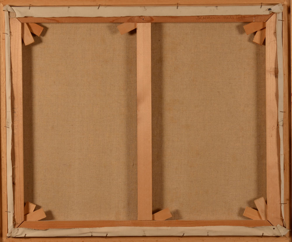 Georges Steel — Back of the canvas