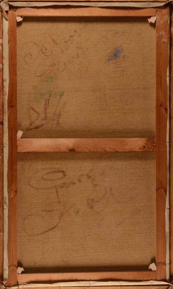 Georges Steel — Back of the canvas