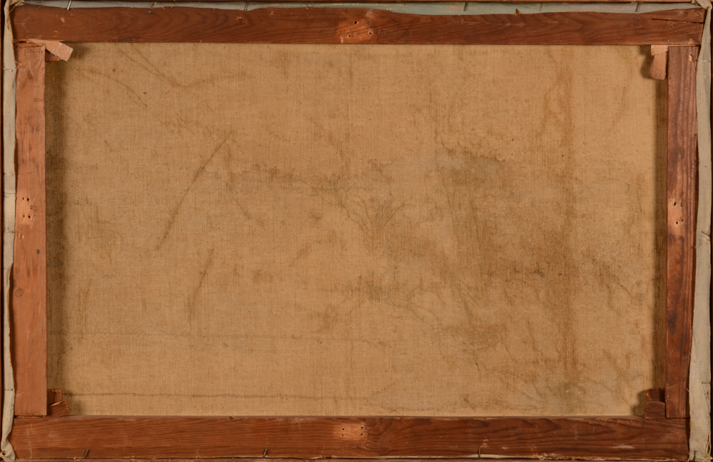 Romain Steppe — Back of the canvas