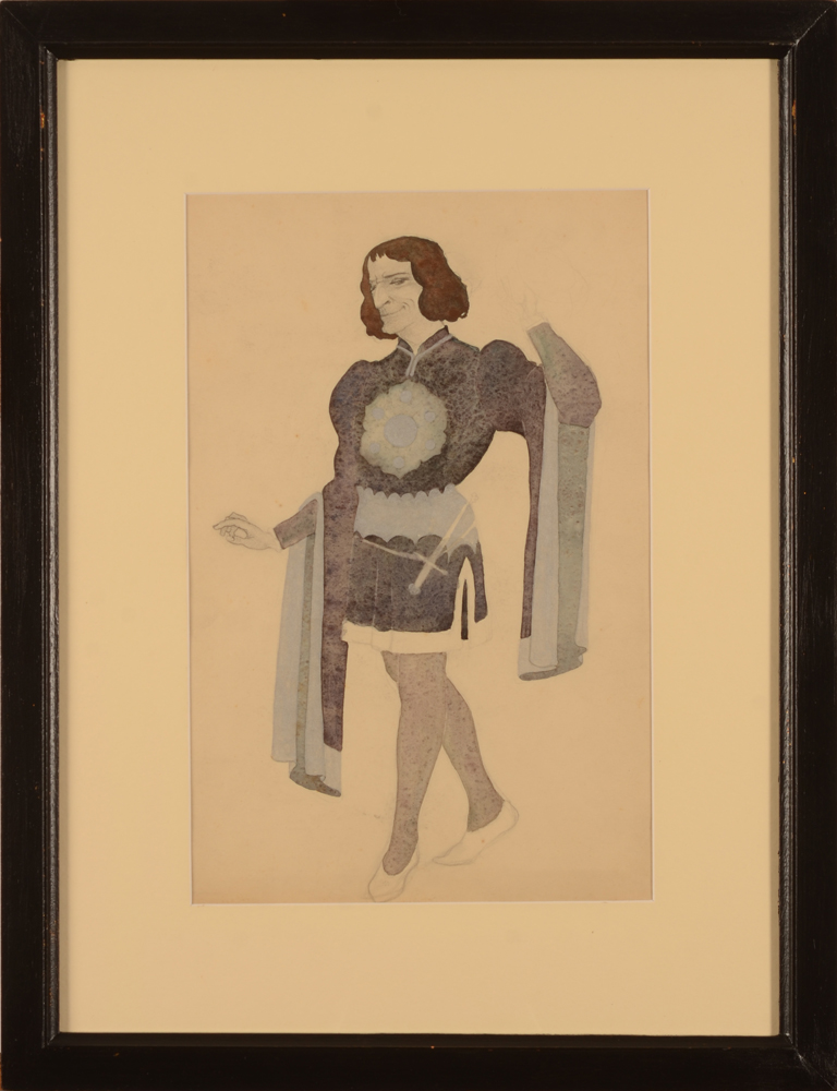 Jan Willem Grinwis Plaat Stultjes — The drawing in its frame
