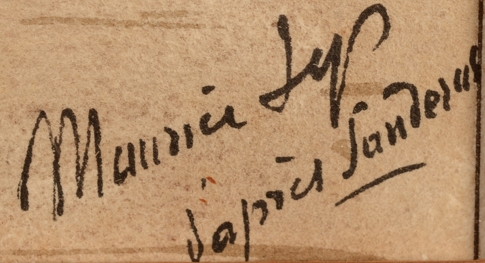 Maurice Sys — <p>Signature of the artist, bottom right</p>