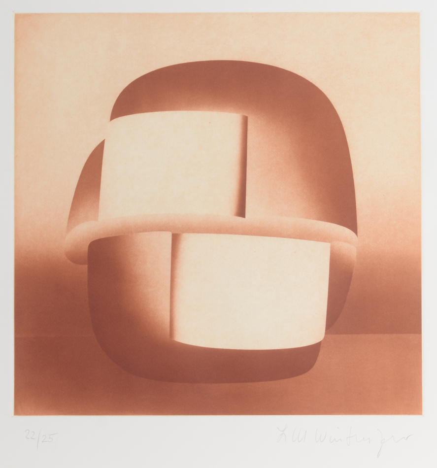 Lambert Maria Wintersberger — Etching in red tones