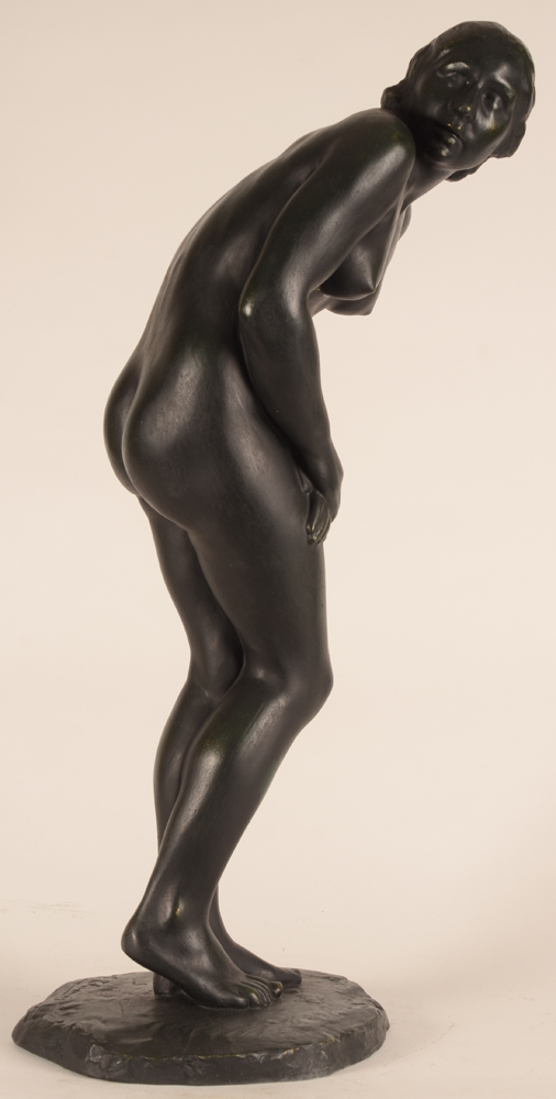 Pierre Theunis — A view from side/back, showing the movement emanating from this composition