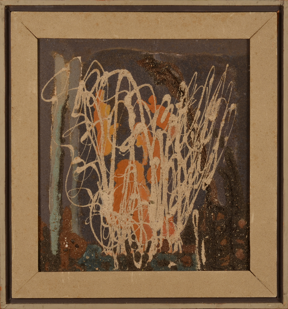 Suzanne Thienpont Lyrical Abstraction — Technique mixte sur panneau