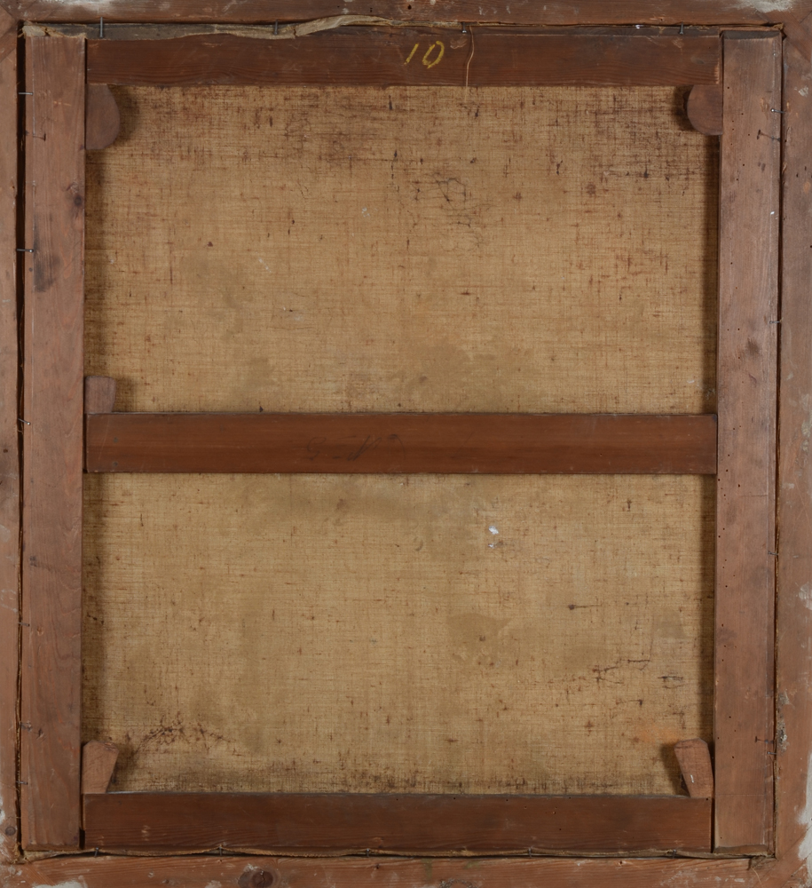 Albert Toefaert — Back of the canvas