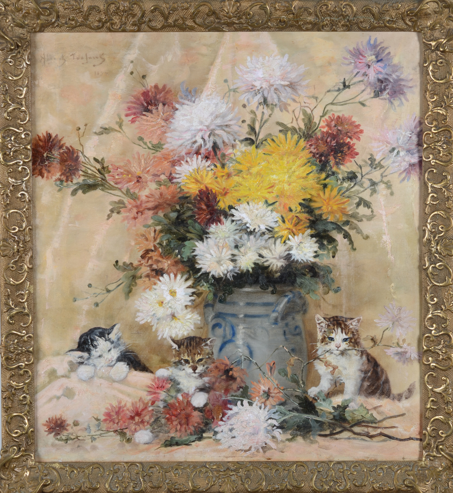Albert Toefaert — The painting in its frame