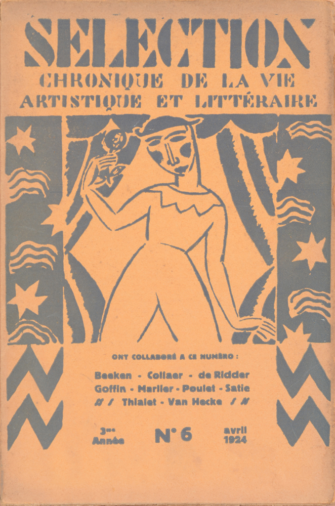 Sélection — La revue d'art expressioniste le plus important de la Belgique, incorporant aussi le surréalisme<br>