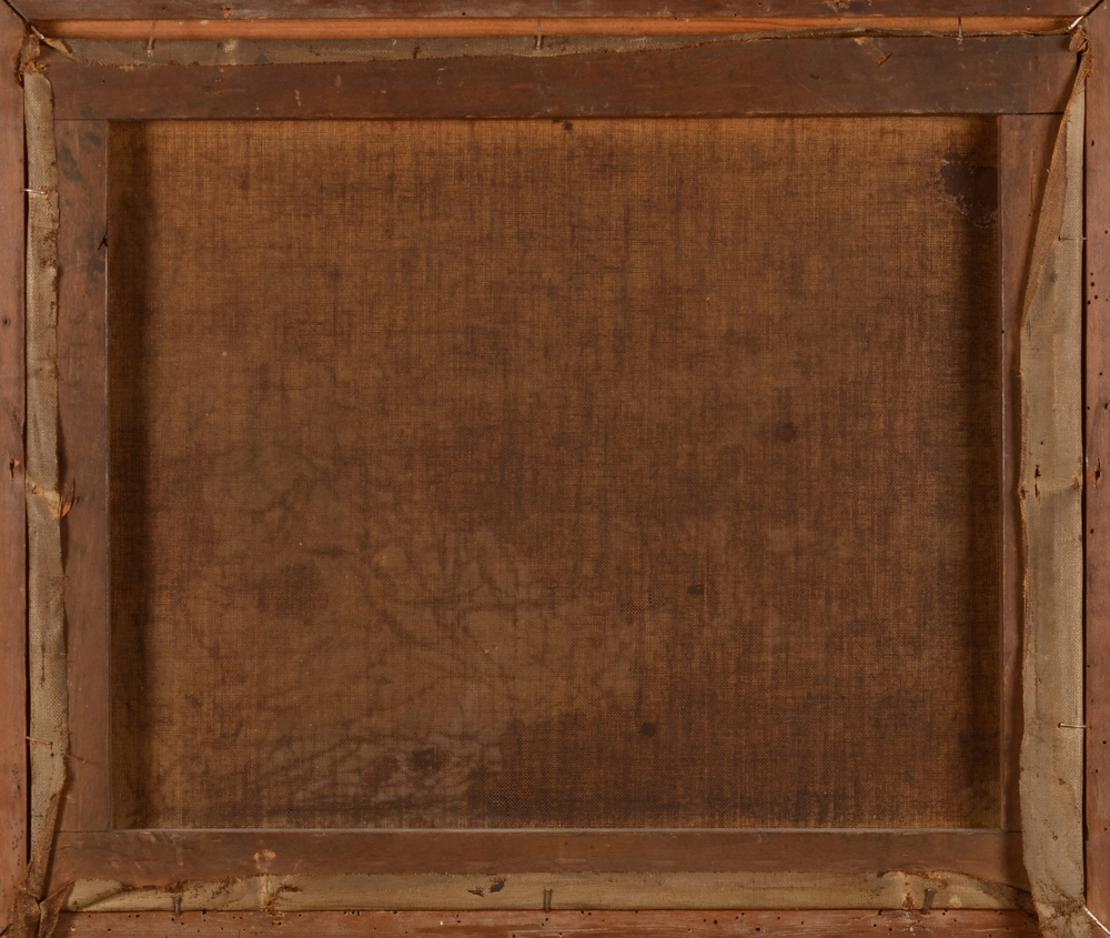 Unknown Artist — Back of the canvas