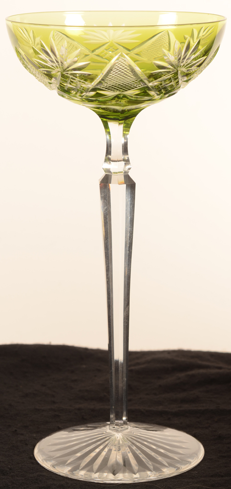 Val St-Lambert giant roemer 250 — Roemer géant en cristal Val Saint-Lambert 25 cm