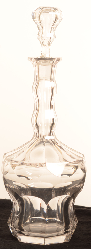 Val Saint-Lambert decanter Lalaing — Carafe Lalaing en cristal Val Saint-Lambert