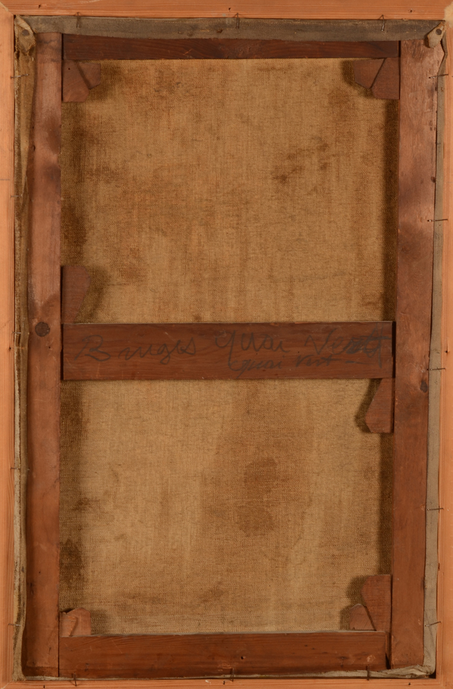 André Van Ballenberghe — Back of the canvas