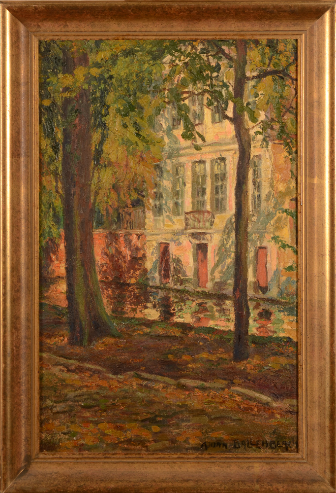 André Van Ballenberghe — The painting in its frame