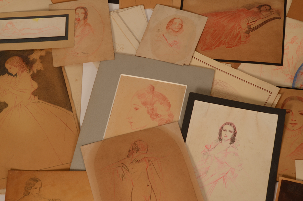 Karel Van Belle — Detail of the drawings
