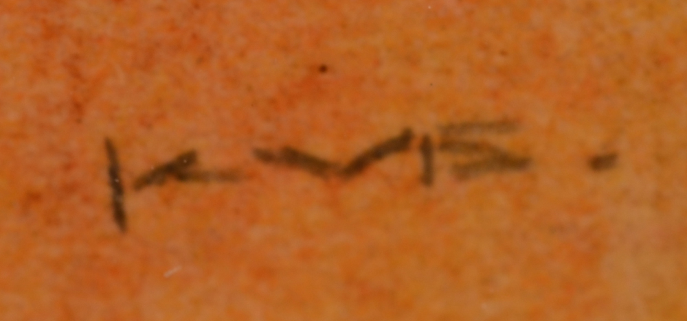 ?Karel Van Belle — Mongram signature of the artist, bottom centre