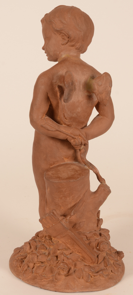 Louis Van Biesbroeck — <p>Back of the sculpture</p>