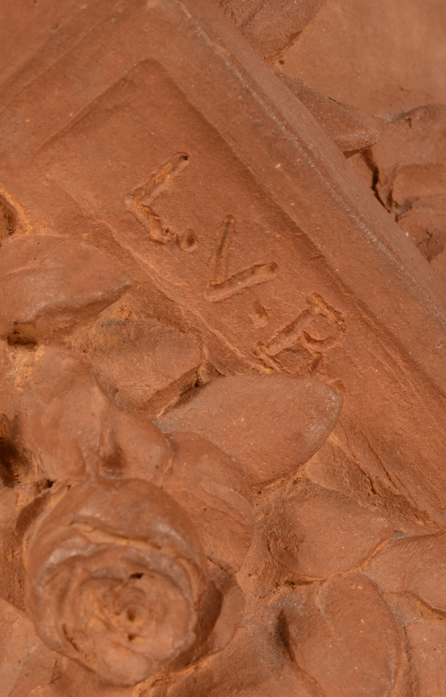 Louis Van Biesbroeck — <p>Detail of the monogram signature at the back</p>