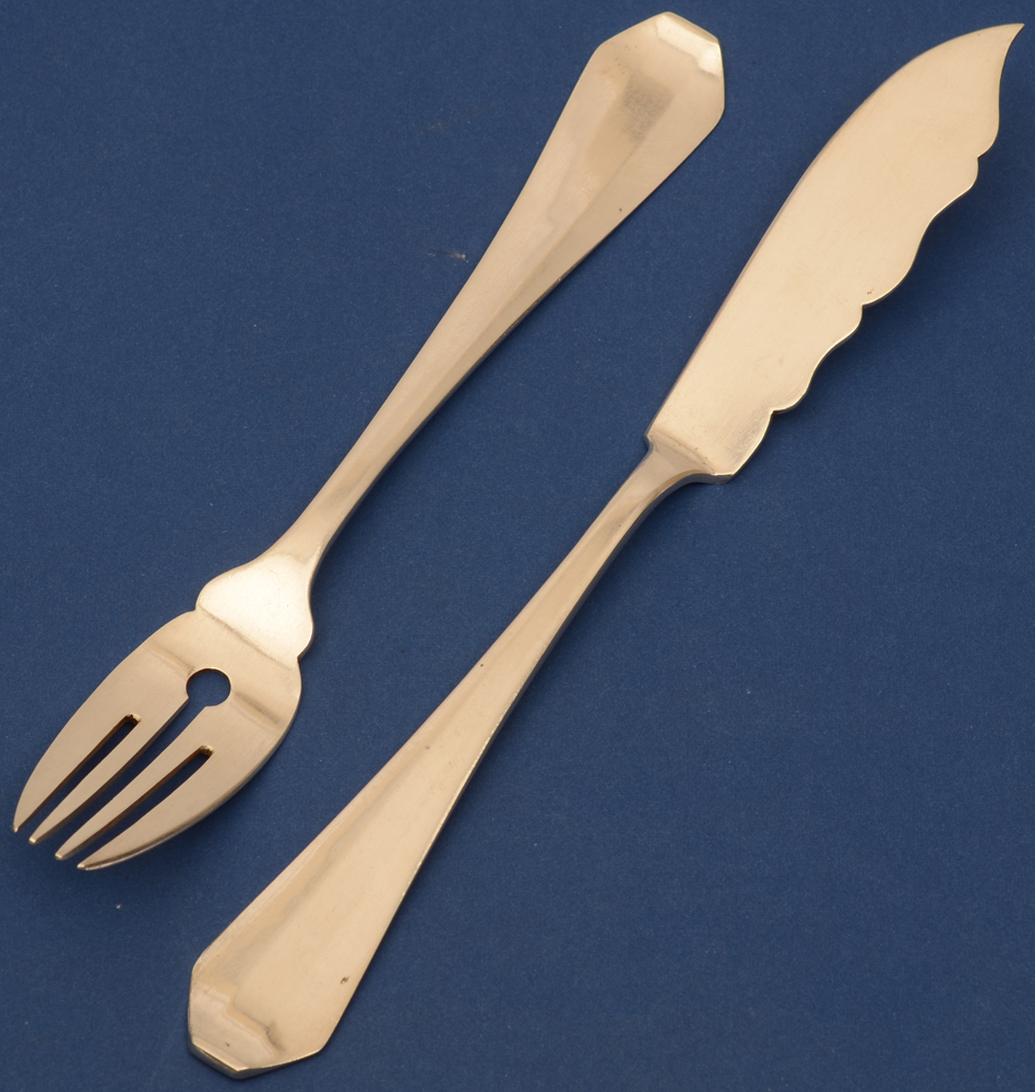 Van Damme Bruges  — <p>Detail of one fork and one knife</p>