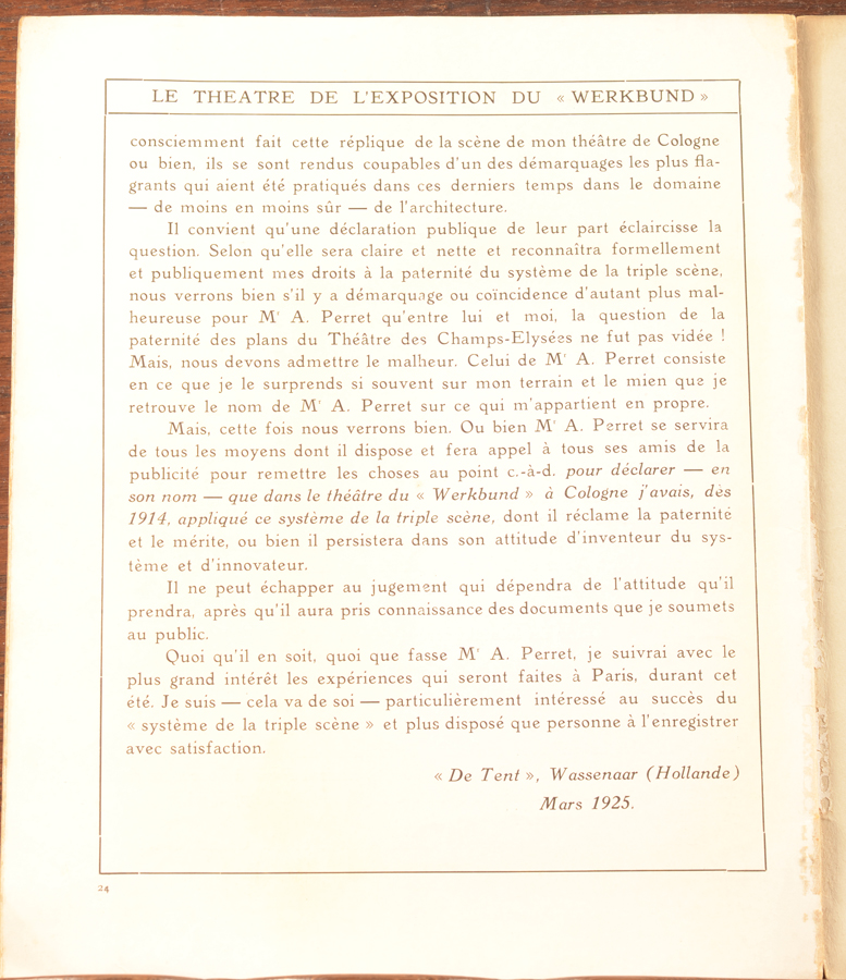 Henry Van de Velde — Sample of the text