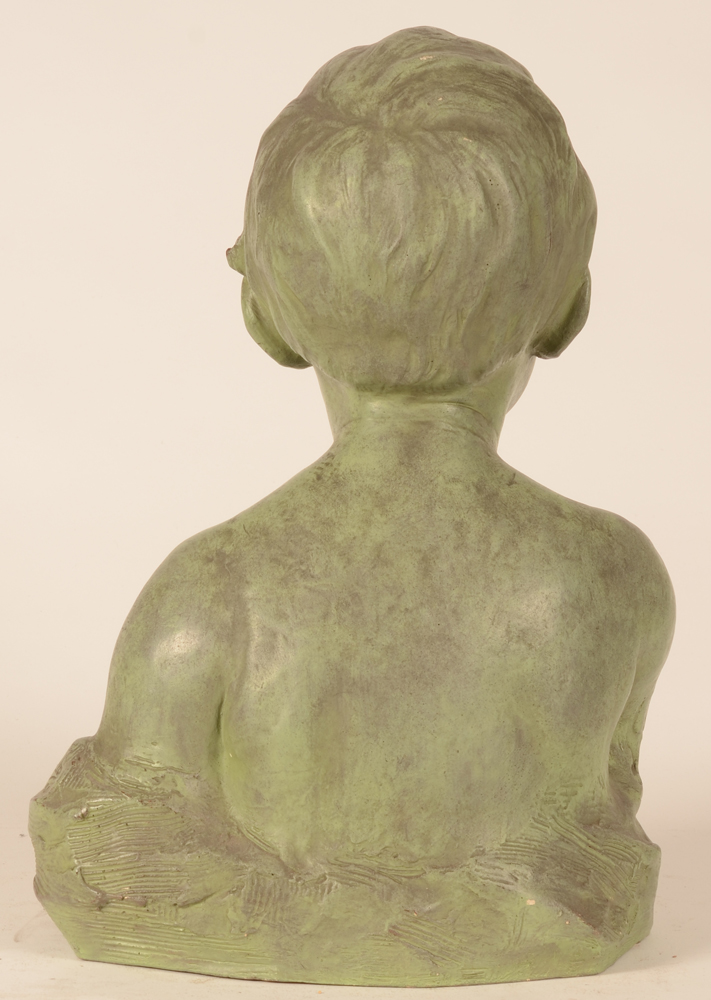 Modest Van Hecke — Back of the bust