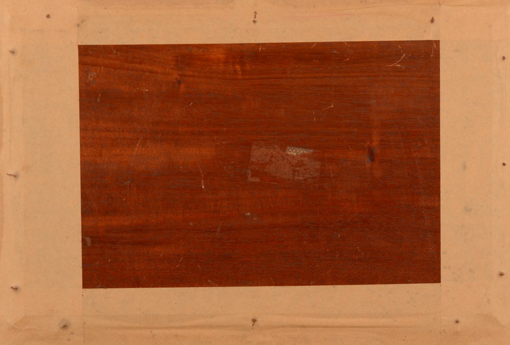J.L. Van Leemputten — Back of the panel