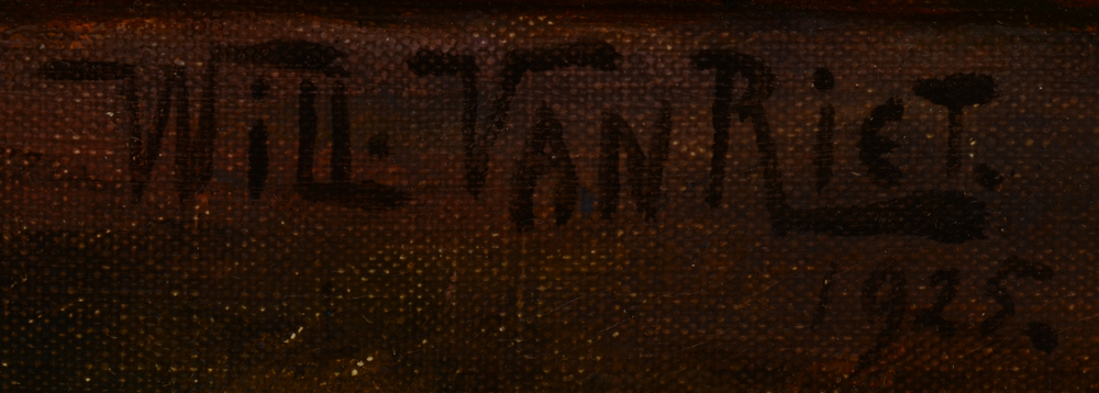 Willy Van Riet Anemones — Signature