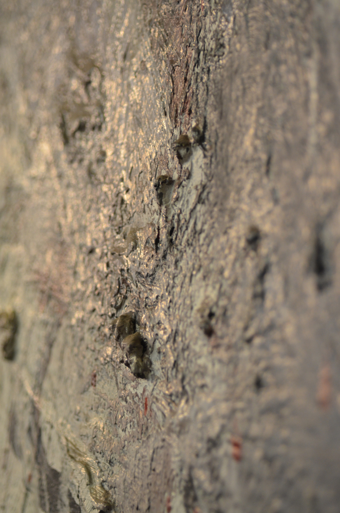 Philippe Vandenberg — Detail of the texture of the painting