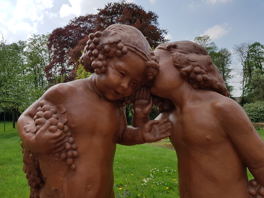 Geo Verbanck  — Detail of the sculpture