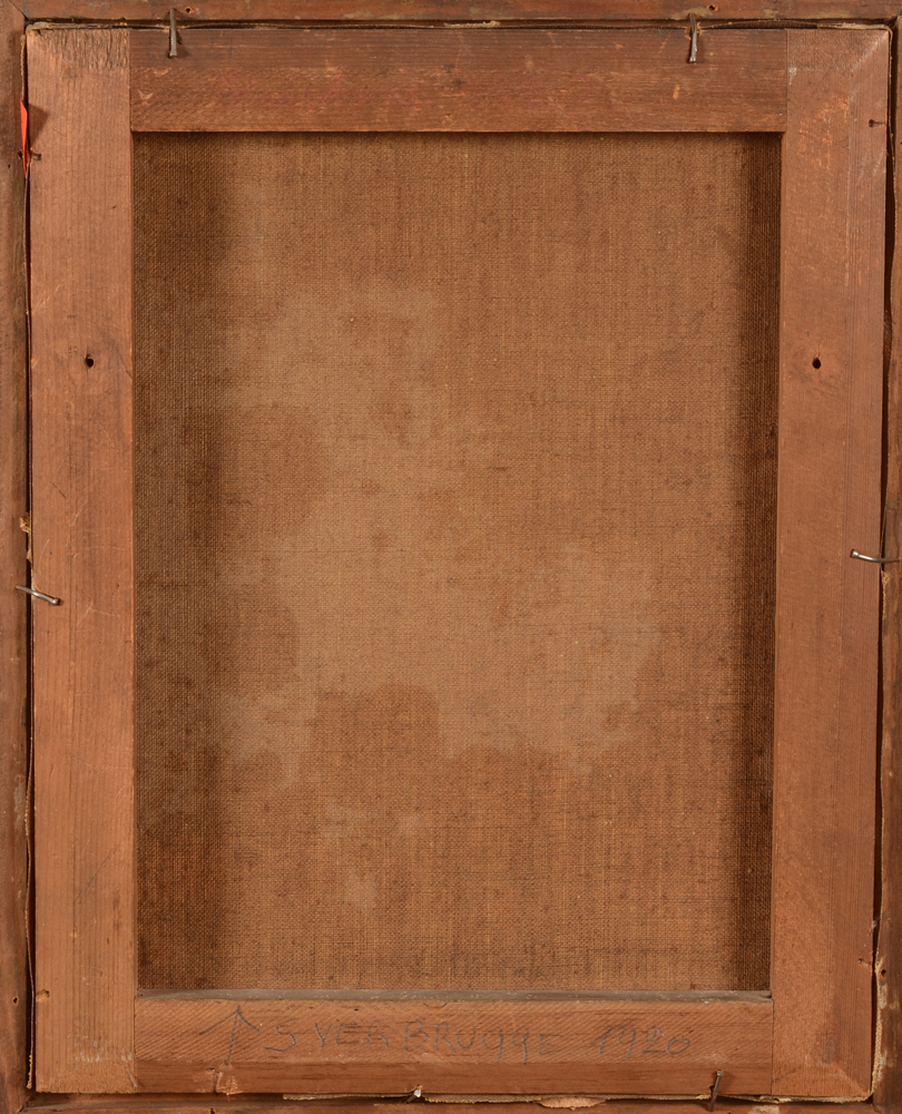 G. Verbrugge — Back of the canvas