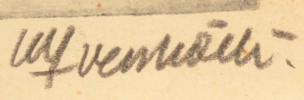 Luc Verstraete — Signature of the artist&nbsp;