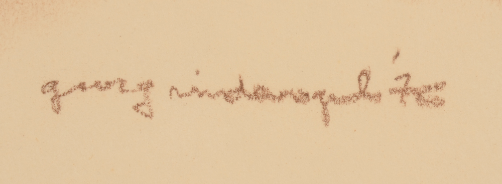 George Vindevogel — Signature and date of the artist, bottom right