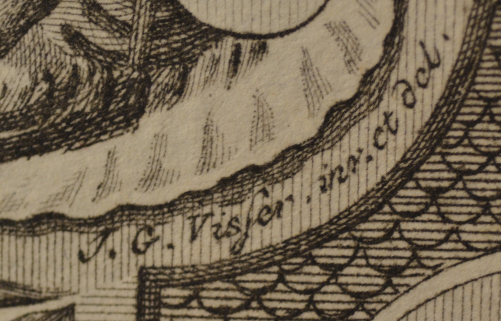 Jan Gerritszoon Visser — Printed signature of the artist