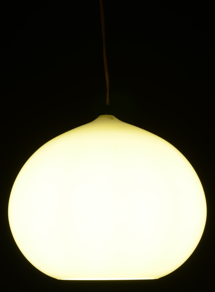 Vistosi — A 1960's Vistosi onion shaped pendant light