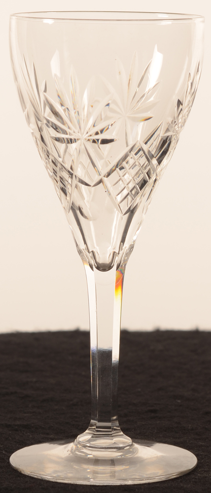 Val Saint-Lambert Fritz taille 153 — Val St-Lambert, modele Fritz taille, verre cristal, hauteur 153 mm