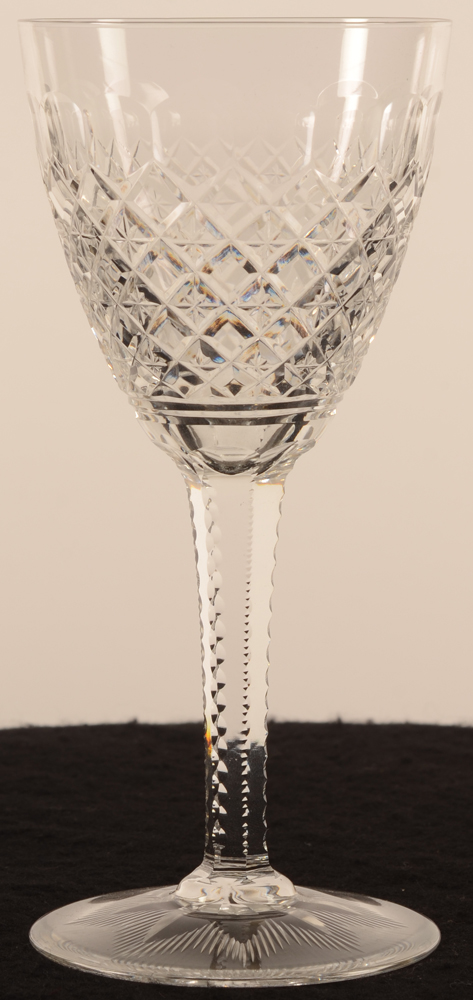Val Saint-Lambert Gevaert taille Carlton 183 — Val St-Lambert, modele Gevaert taille Carlton, verre en cristal, hauteur 183 mm
