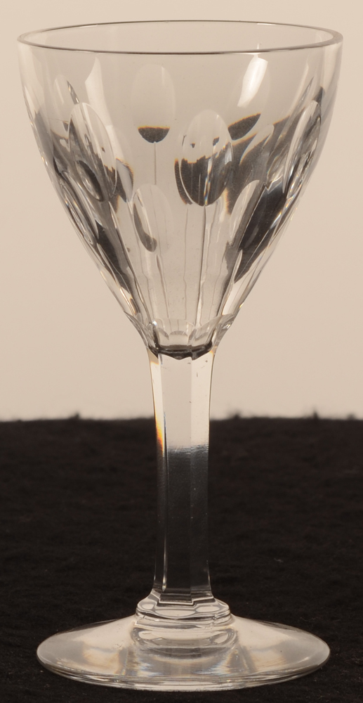 Val Saint-Lambert Nestor taille Hamlet 110 — Val St-Lambert, model Nestor taille Hamlet, verre en cristal, hauteur 110 mm