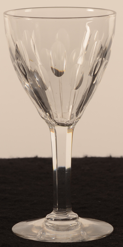 Val Saint-Lambert Nestor taille Hamlet 122 — Val St-Lambert, modele Nestor taille Hamlet, verre en cristal, hauteur 122 mm