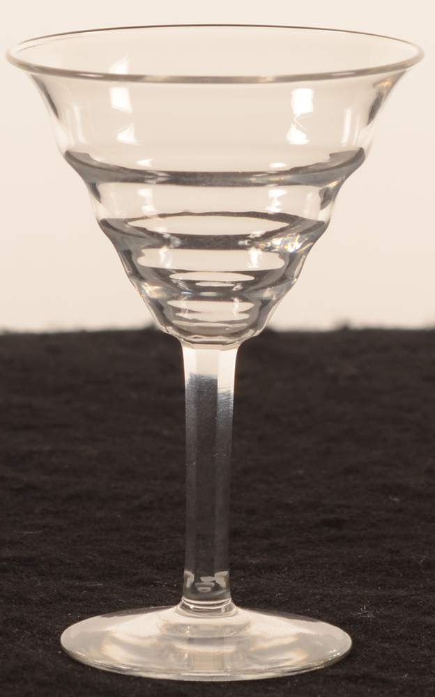Val Saint-Lambert Nuit St-Georges 84 — Val St-Lambert, modele Nuit St-Georges, verre en cristal, height 84 mm