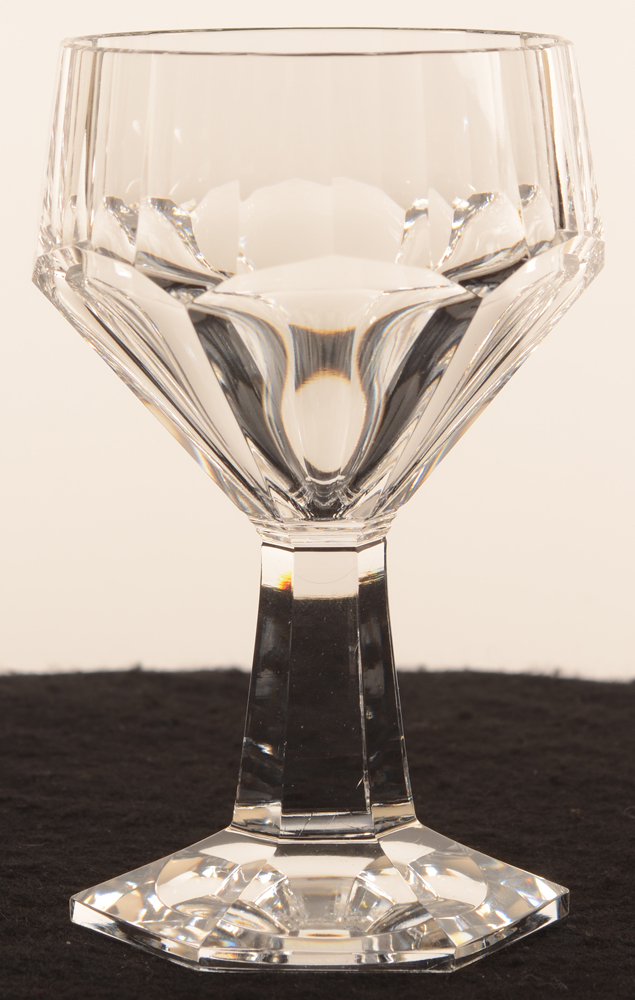 Val Saint-Lambert Nungesser 148 — Val St-Lambert, modele Nungesser, verre en cristal, hauteur 148 mm
