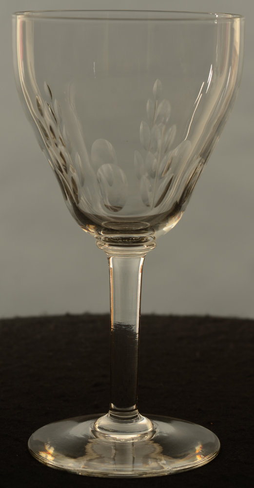 VSL Olive Laurier 165 — VSL Olive Laurier kristal glas Val-St-Lambert