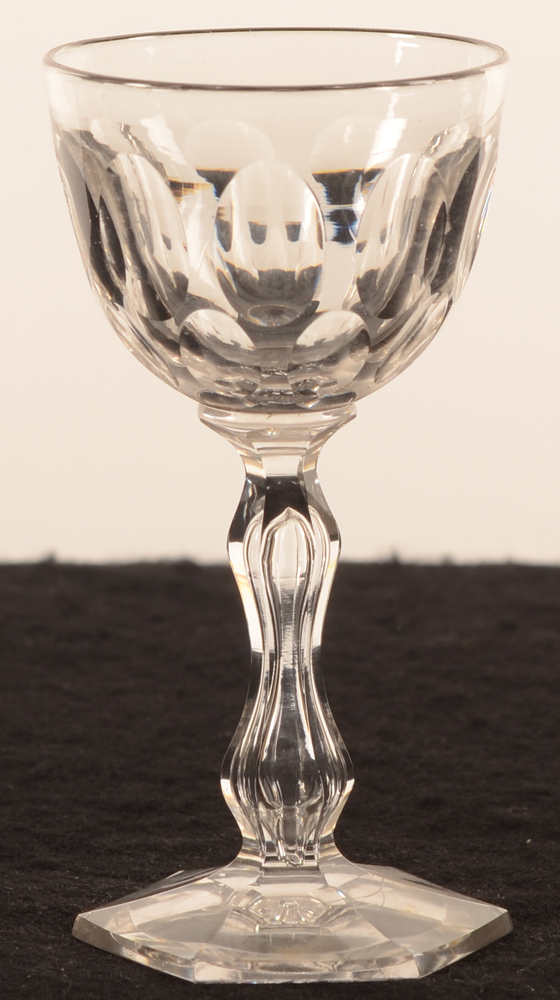 Val Saint-Lambert Prince de Galles 105 — Val St-Lambert, modele Prince de Galles, verre en cristal, hauteur 105 mm