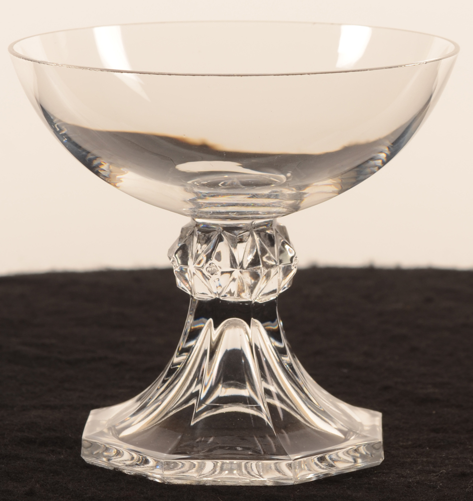 Val Saint-Lambert Yale coupe 95 — Val St-Lambert, modele Yale, coupe en cristal, hauteur 95 mm