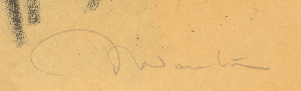 Jef Wauters girl from Spakenburg — Signature