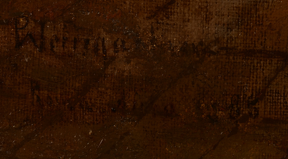 Pedro Weingaertner — Signature of the artist, localisation and date, bottom left